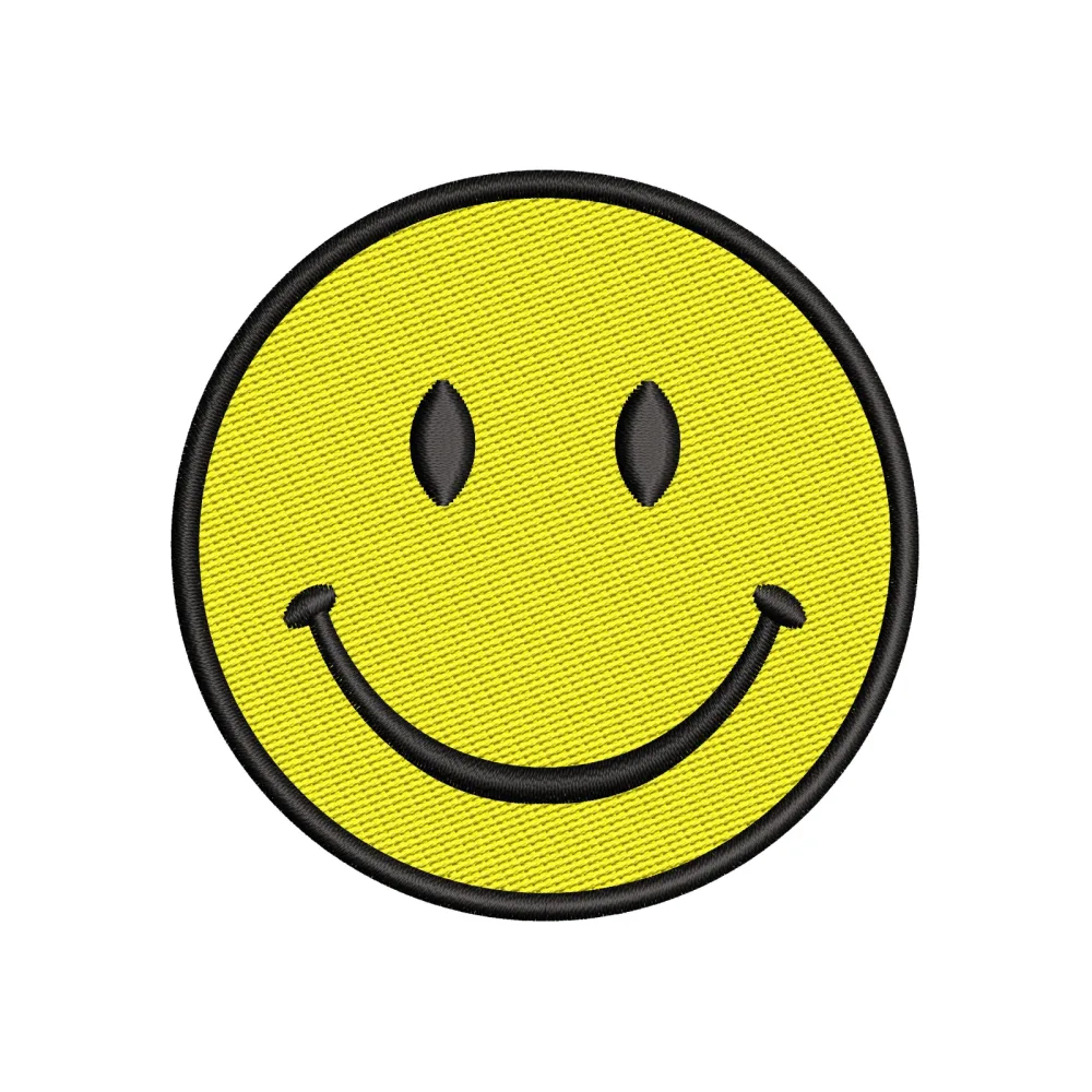 Smiley Embroidery Design