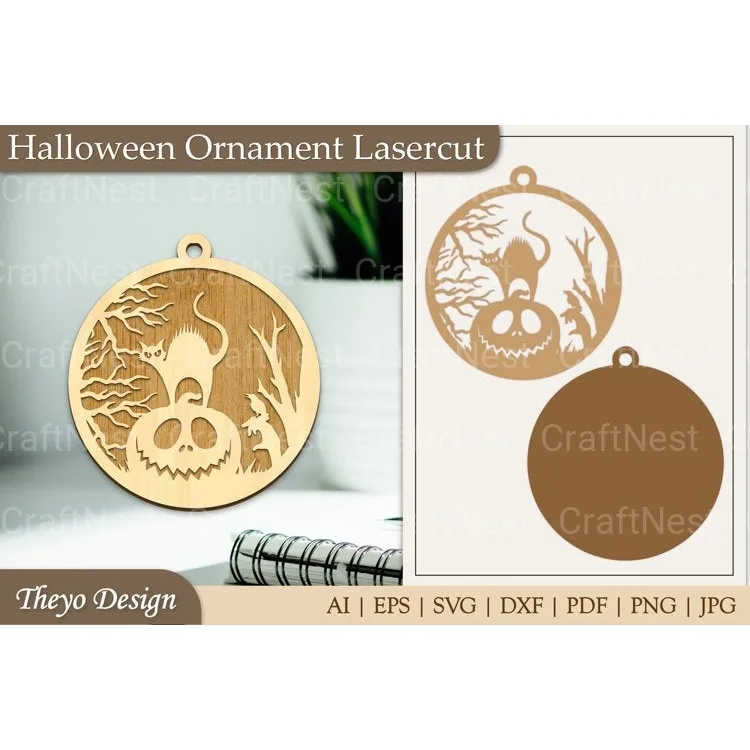 Ornament Halloween SVG Bundle
