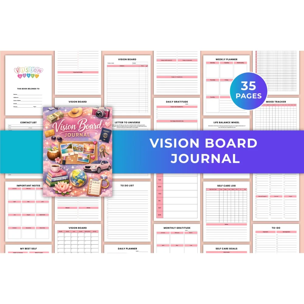 Vision Board Journal