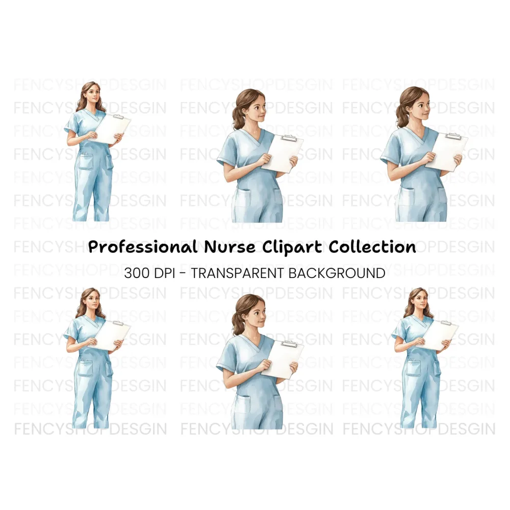 Medical Professionals Clipart Bundle
