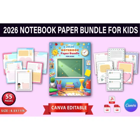 Kids Planner Notebook