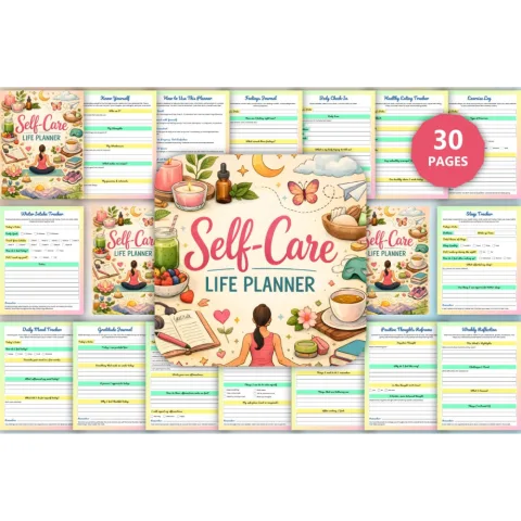 Self Care Life Planner