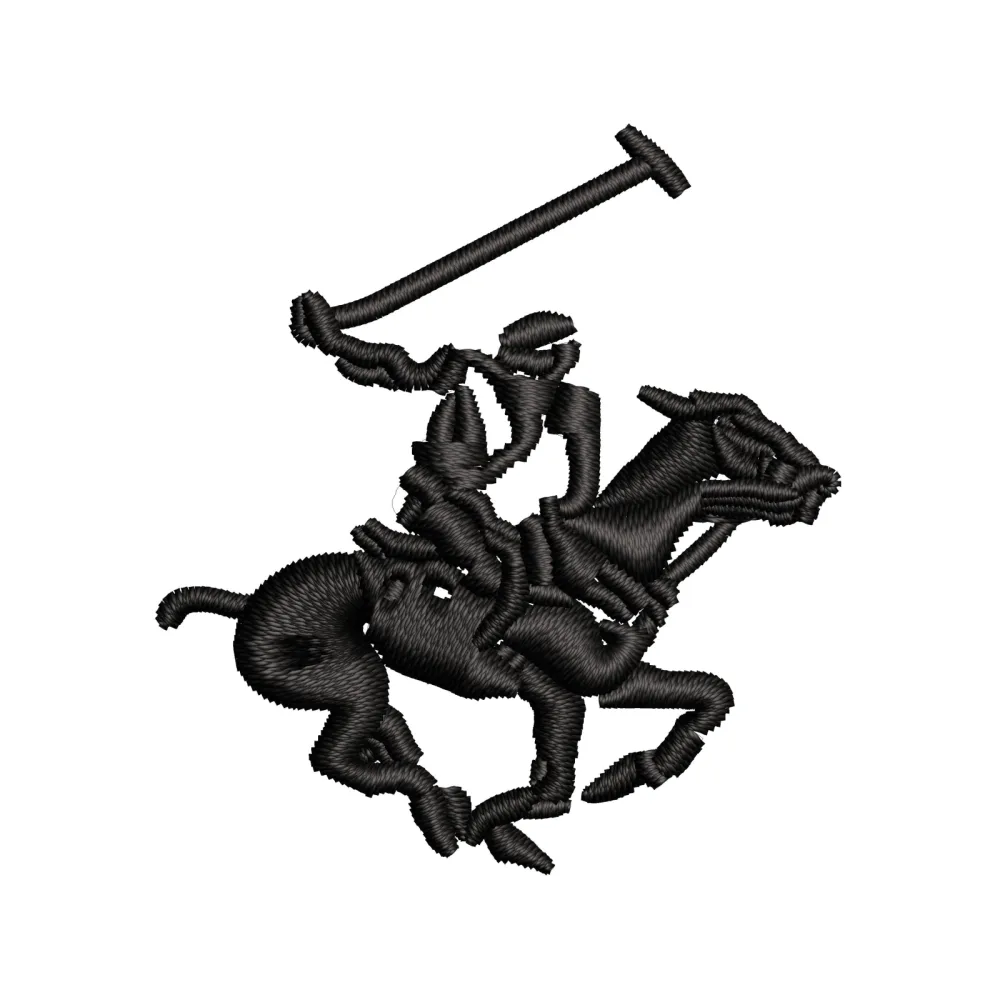 Horse Play Embroidery Design