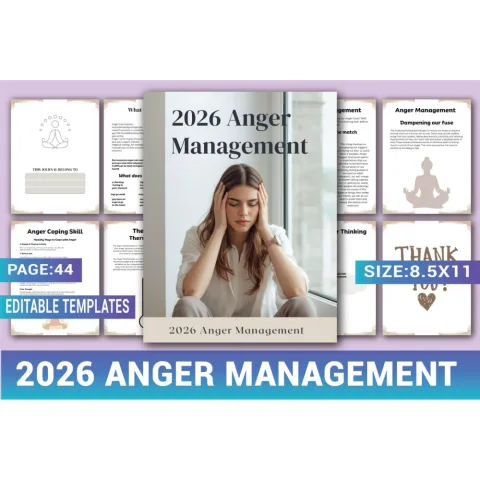 Anger Management Planner Guide