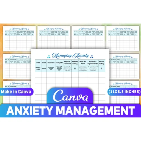 Anxiety Management Planner
