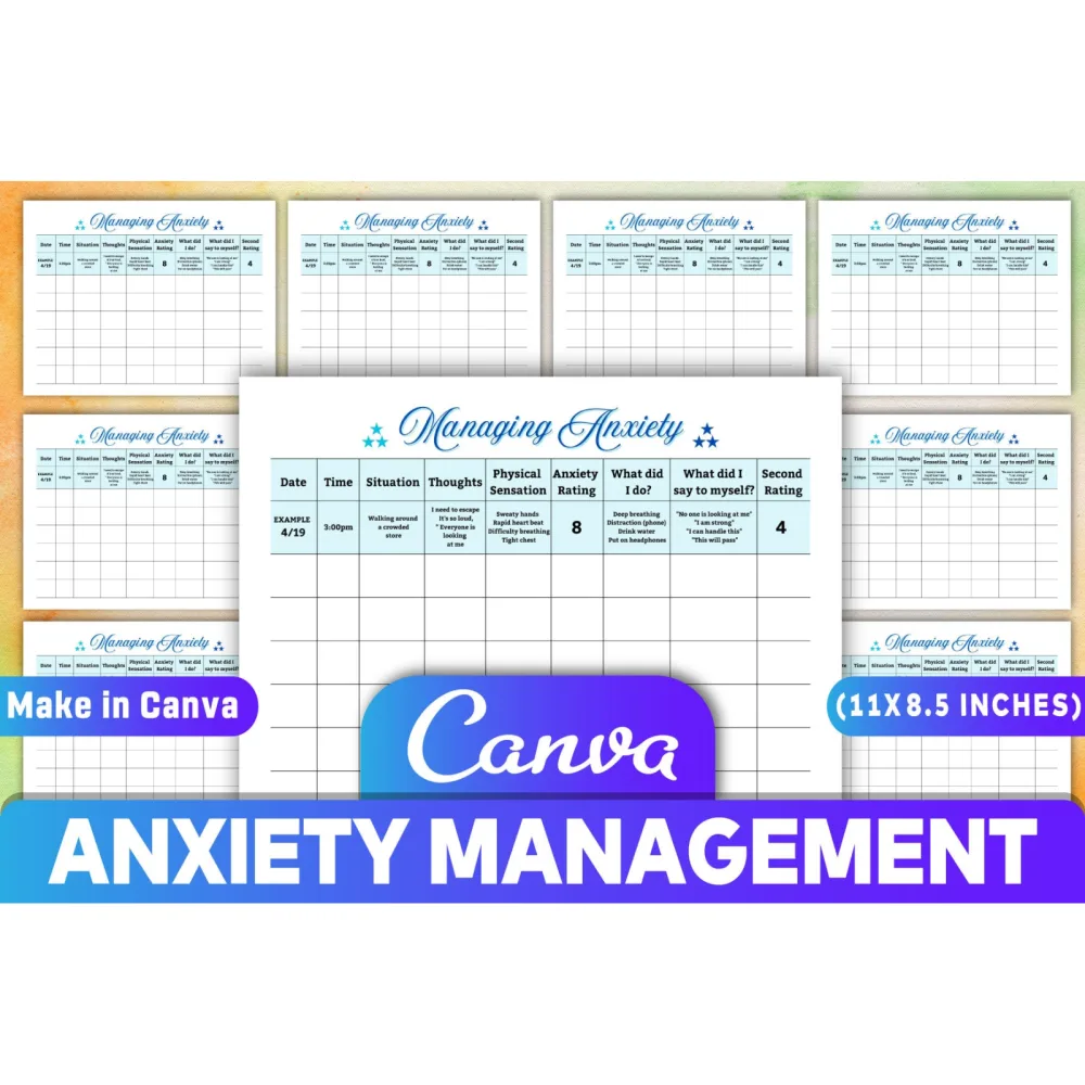 Anxiety Management Planner