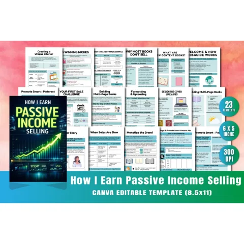 Earn Passive Income by Selling Planners