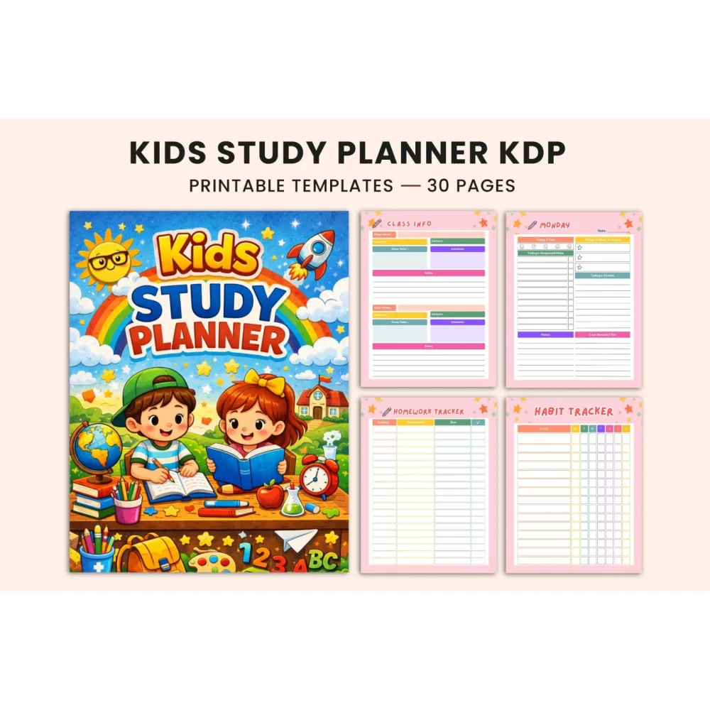 Kids Study Planner