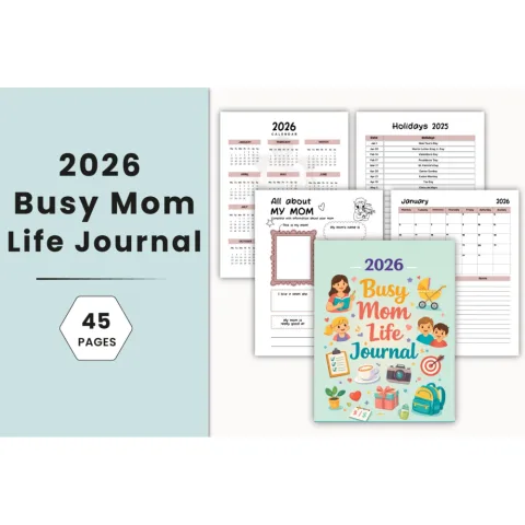 Busy Mom Life Journal
