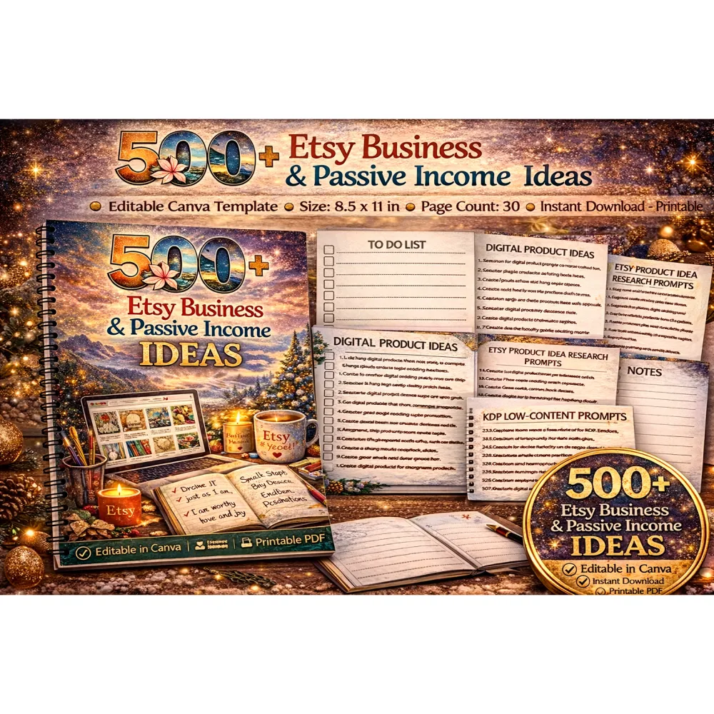 Etsy Business Passive Income Ideas Guide