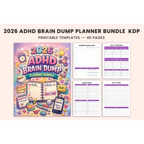 ADHD Brain Dump Planner