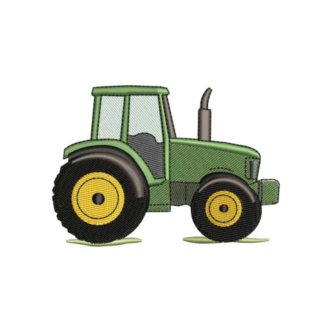 Tractor Embroidery Design