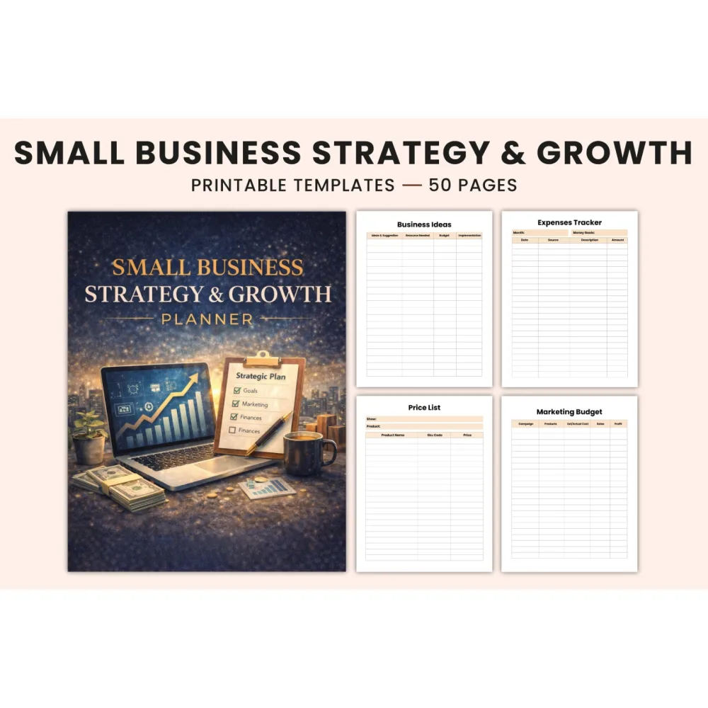 Small Business Strategy Growth Planner