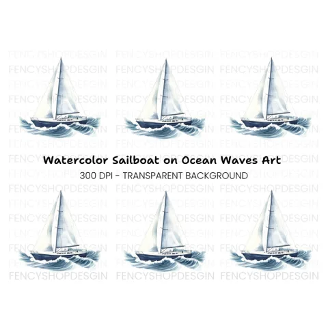 Sailboat Clipart Bundle