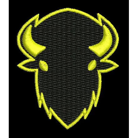 Yellow Goat Embroidery Design