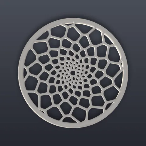 Flower Trivet 3D Print STL File