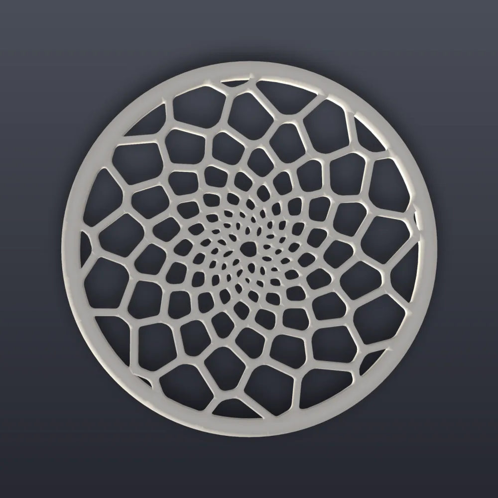 Flower Trivet 3D Print STL File