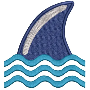 Sea Fish Embroidery Design