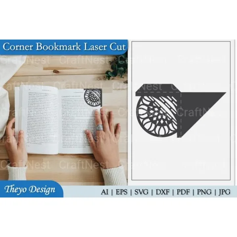 Corner Bookmark SVG Bundle