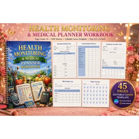 Health Monitoring Medical Workbook