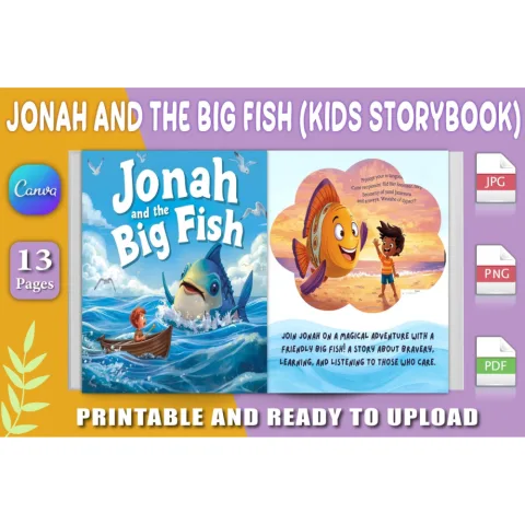 Jonah and the Big Fish Book