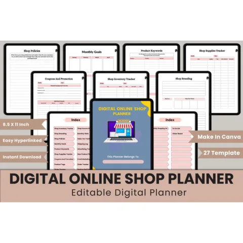 Online Shop Planner