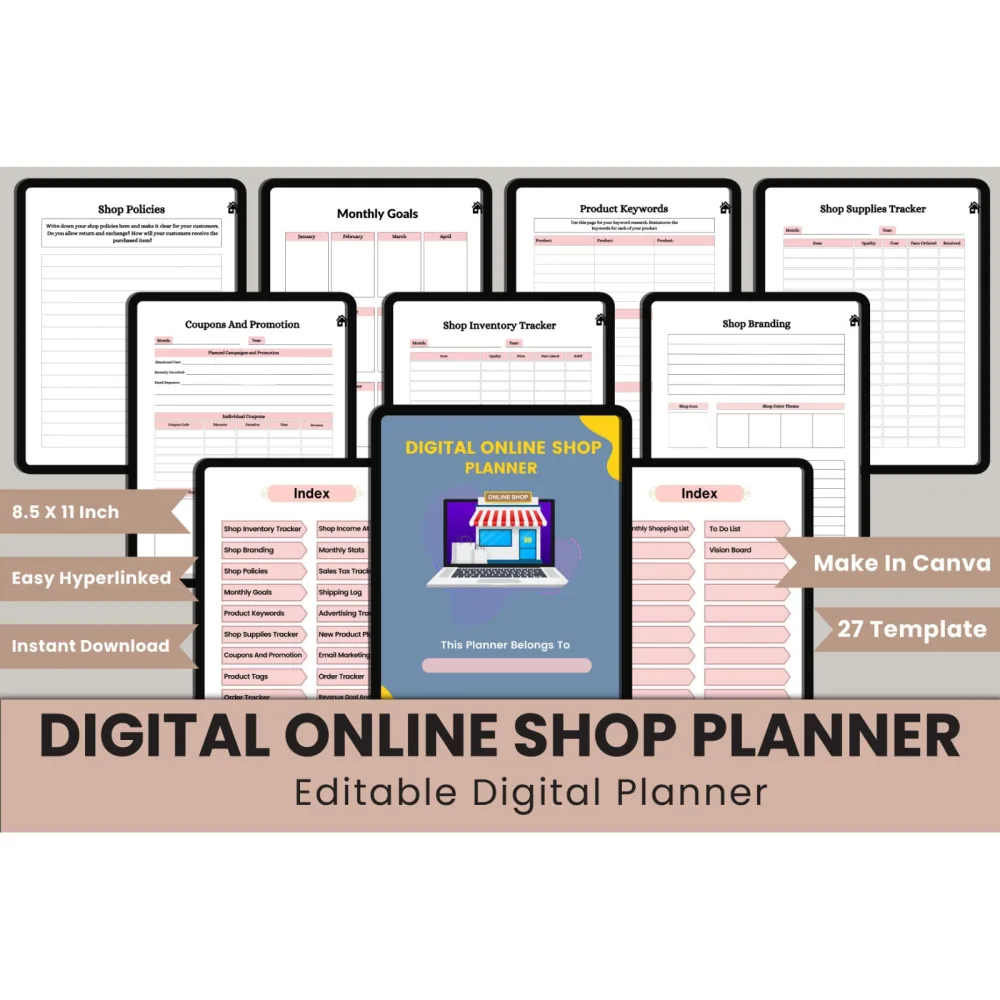 Online Shop Planner