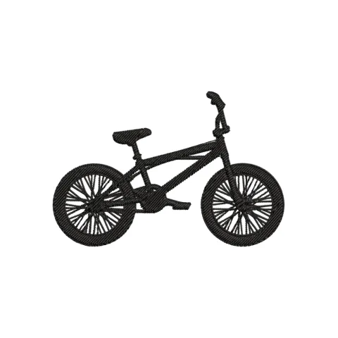 Bike Embroidery Design