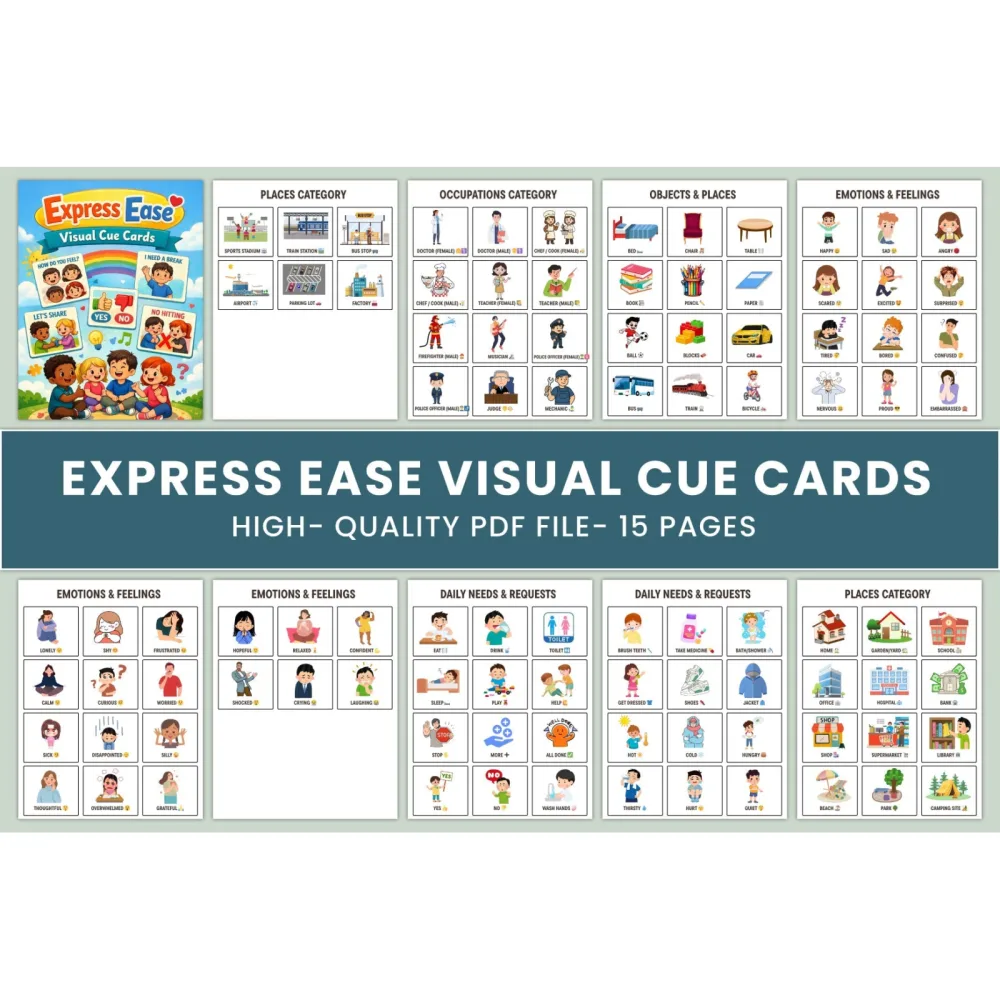 Express Ease Visual Cue Cards