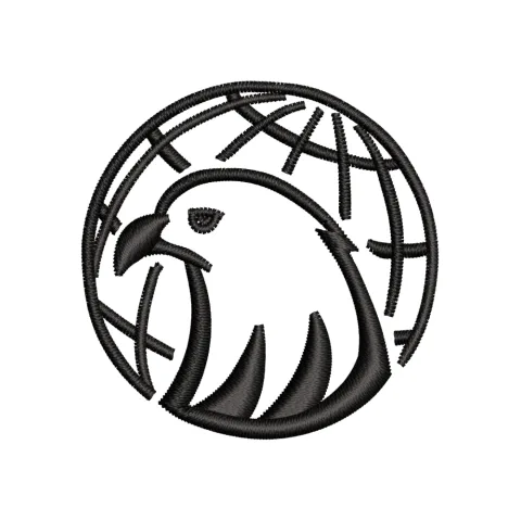 Pigeon World Embroidery Design
