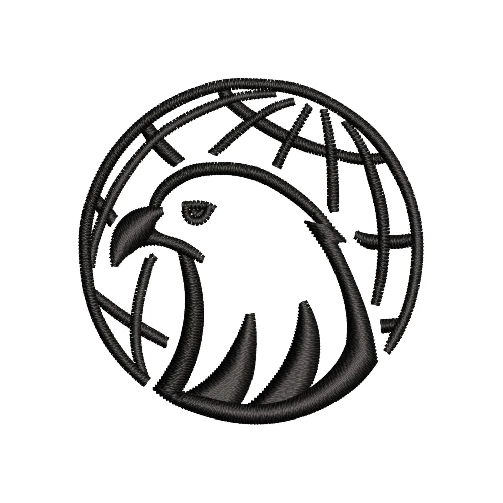 Pigeon World Embroidery Design