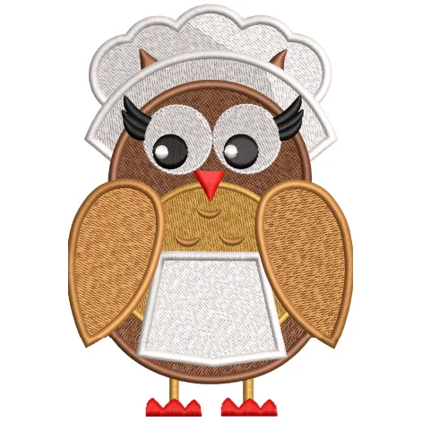 Owl Embroidery Design