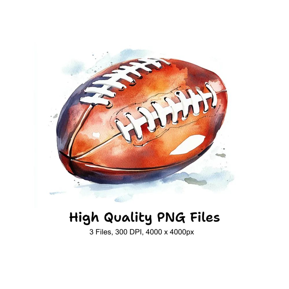 American Football Clipart Bundle