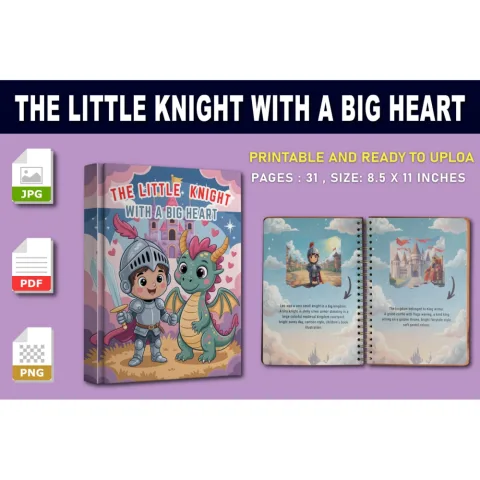 The Little Knight with a Big Heart Book