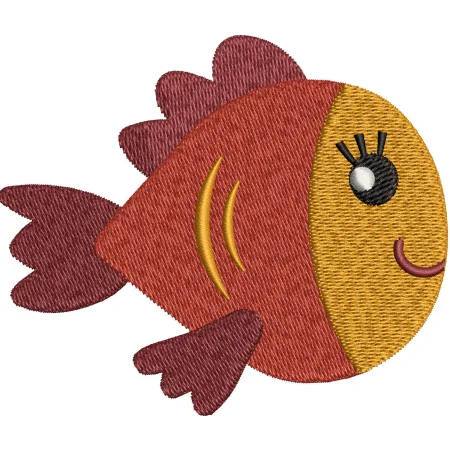 Fish Embroidery Design