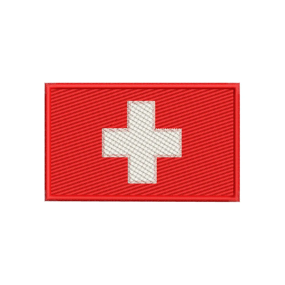 Switzerland Embroidery Design
