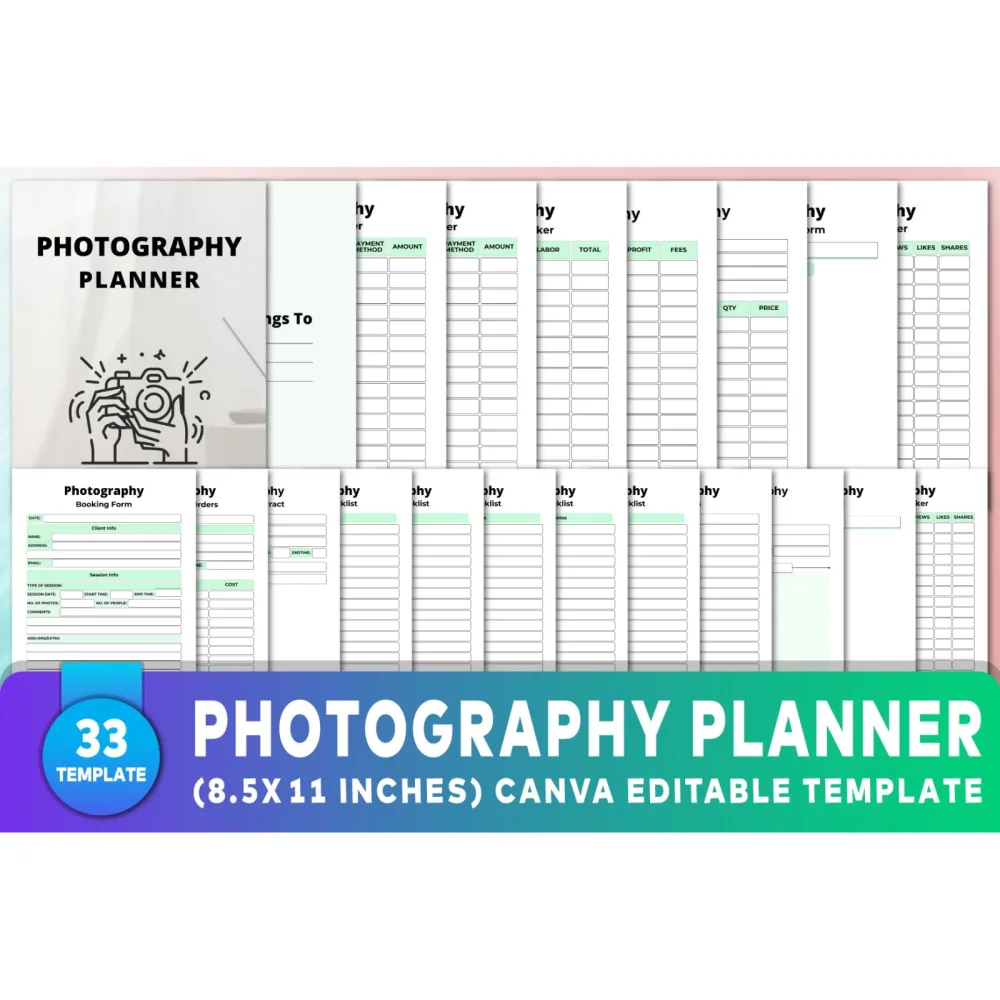 Photography Planner