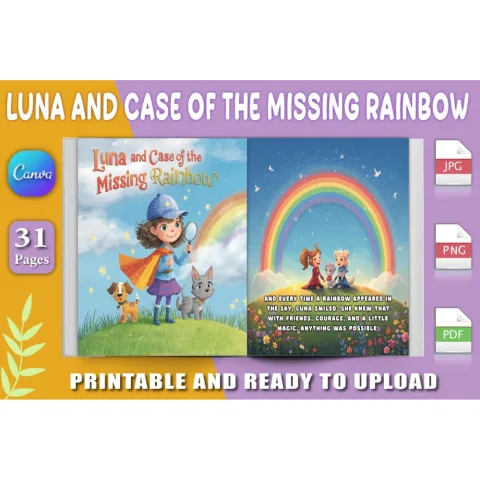Luna and the Case of the Missing Rainbow Book