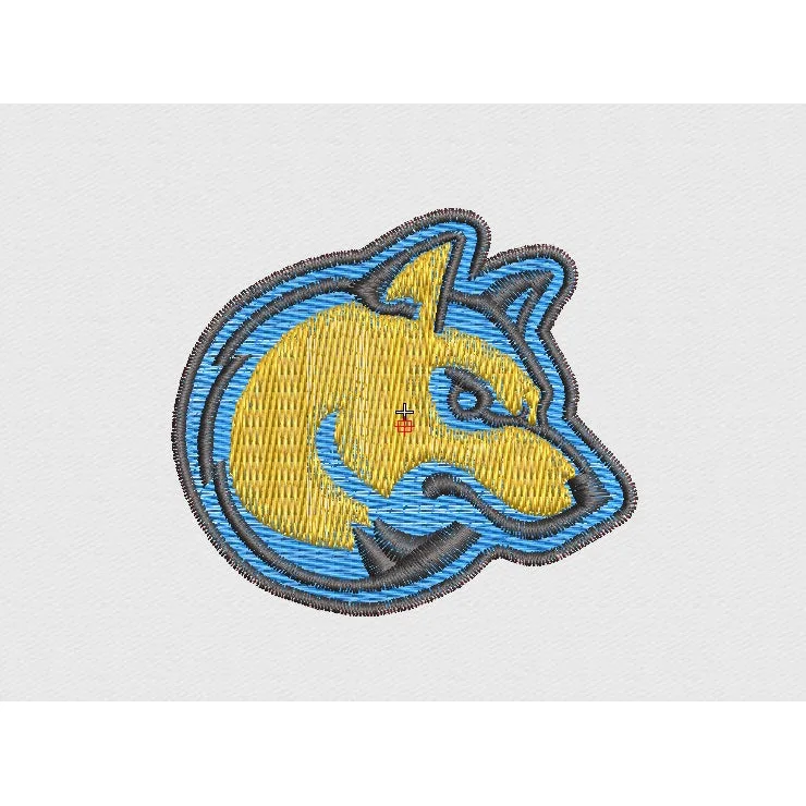 Fox Embroidery Design