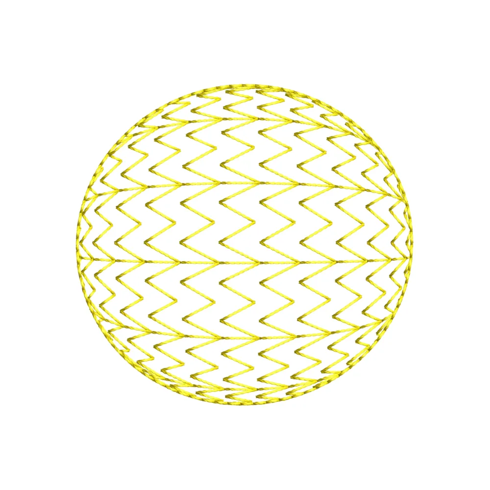 Ball Lace Embroidery Design