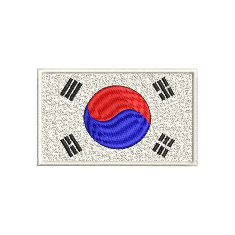 South Korea Embroidery Design
