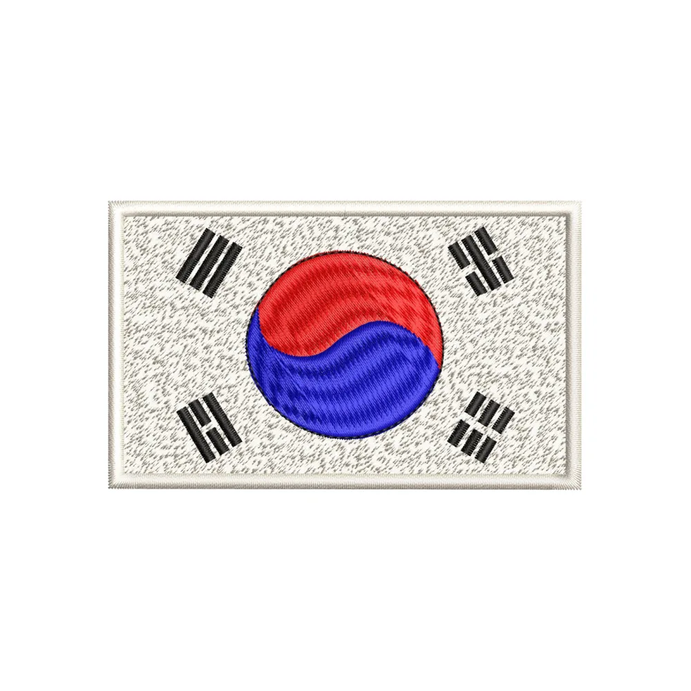 South Korea Embroidery Design