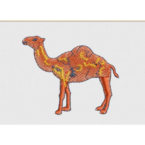 Camel Embroidery Design
