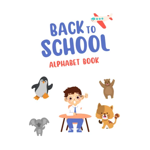Back to School Alphabet Book Bundle
