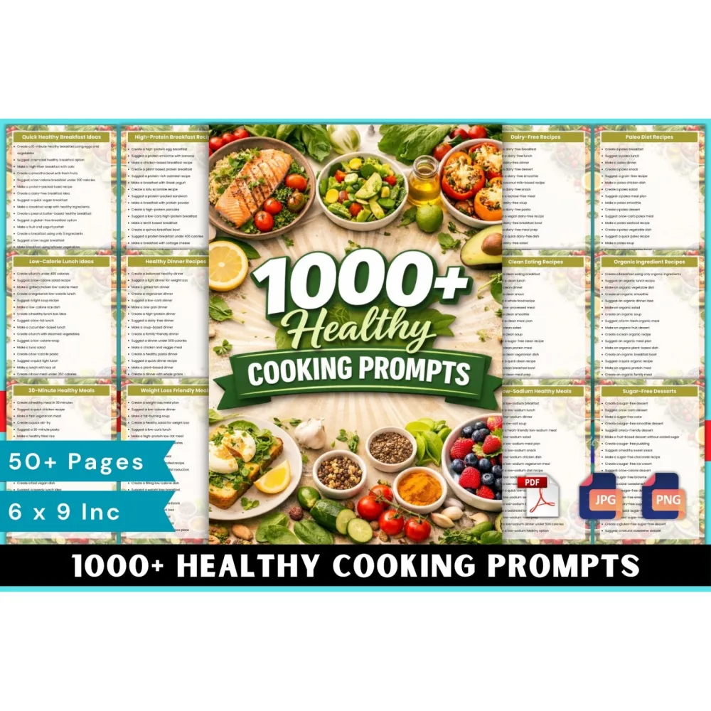 Healthy Cooking Prompts