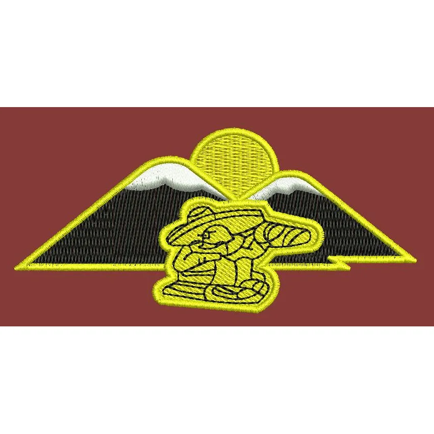 Mount Fuji Embroidery Design