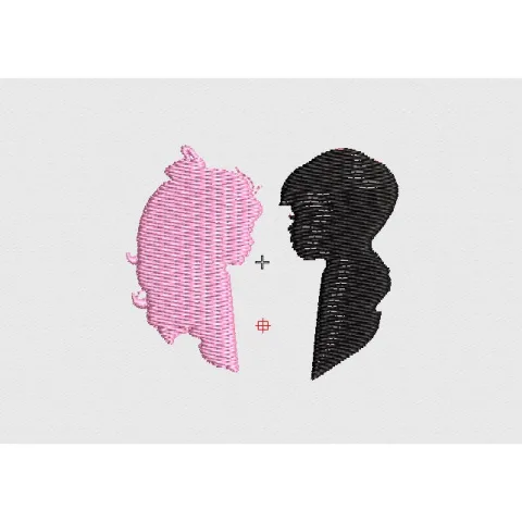 Girl Embroidery Design