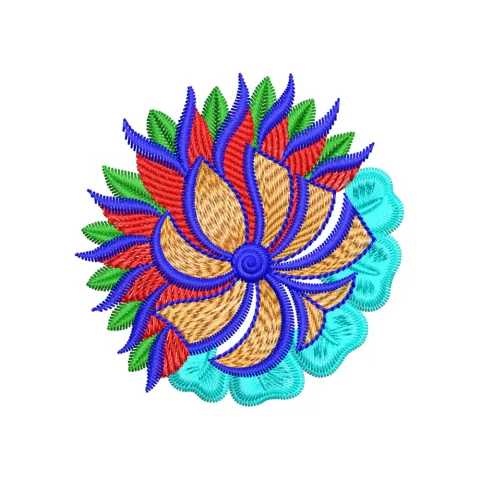 Bunch Art Embroidery Design