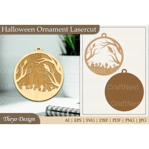 Ornament Halloween SVG Bundle