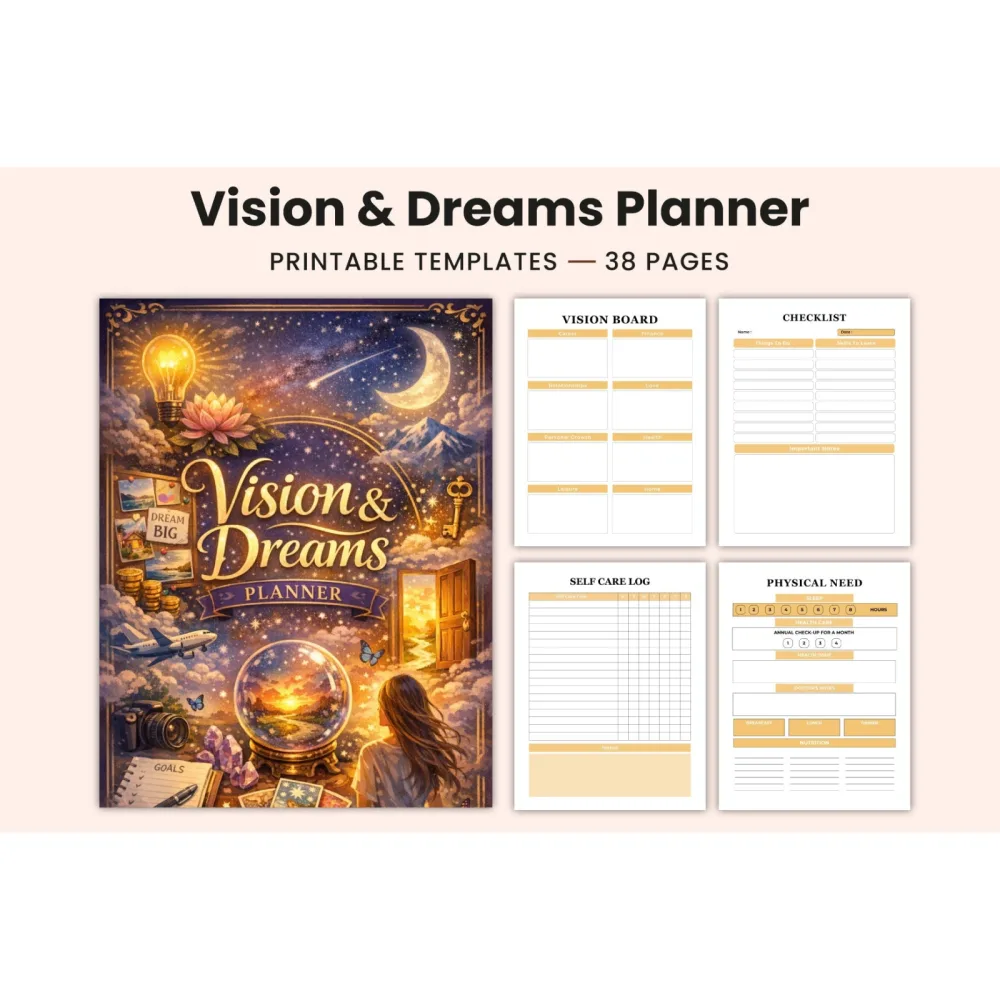 Vision Dreams Planner
